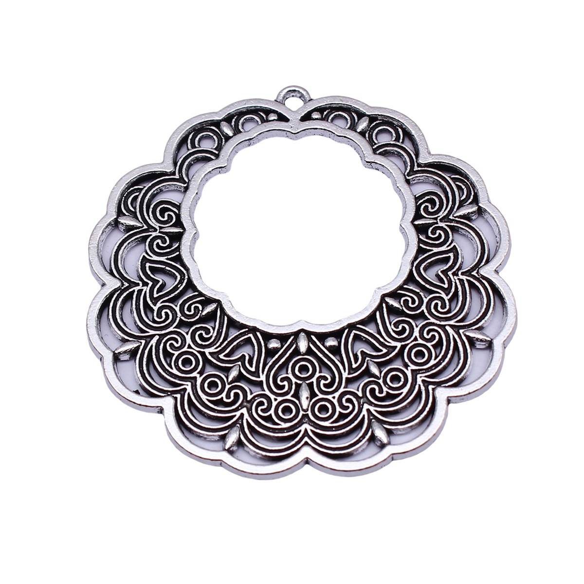 Boho Ethnic Mandala Pendant Fl - đánh giá và giá Vintage Fashion Outfit