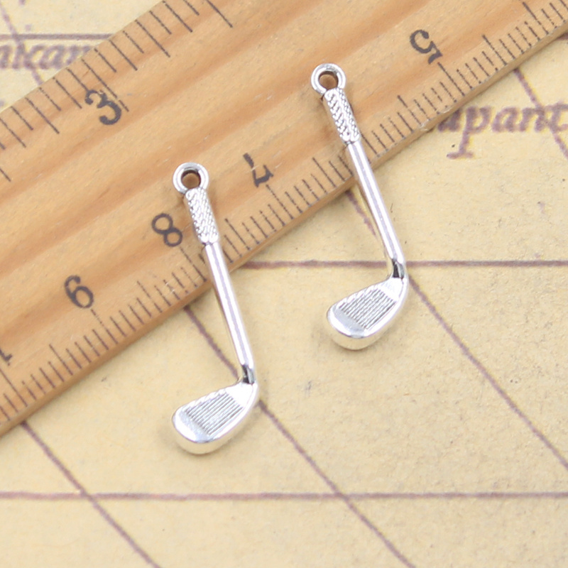 20pcs Charms golf club 27x9mm  - đánh giá và giá Vintage Fashion Club Photos