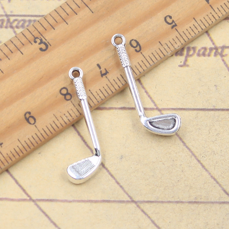 20pcs Charms golf club 27x9mm  - đánh giá và giá Vintage Fashion Club Photos