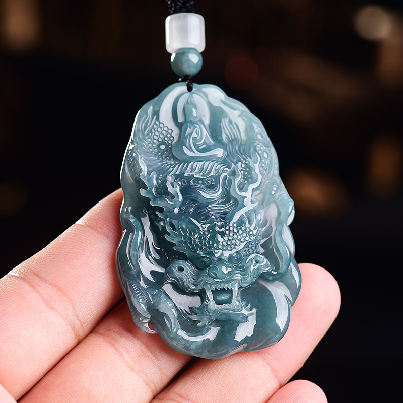 Natural Burmese Jadeite Dragon - đánh giá và giá Vintage Fashion Designers