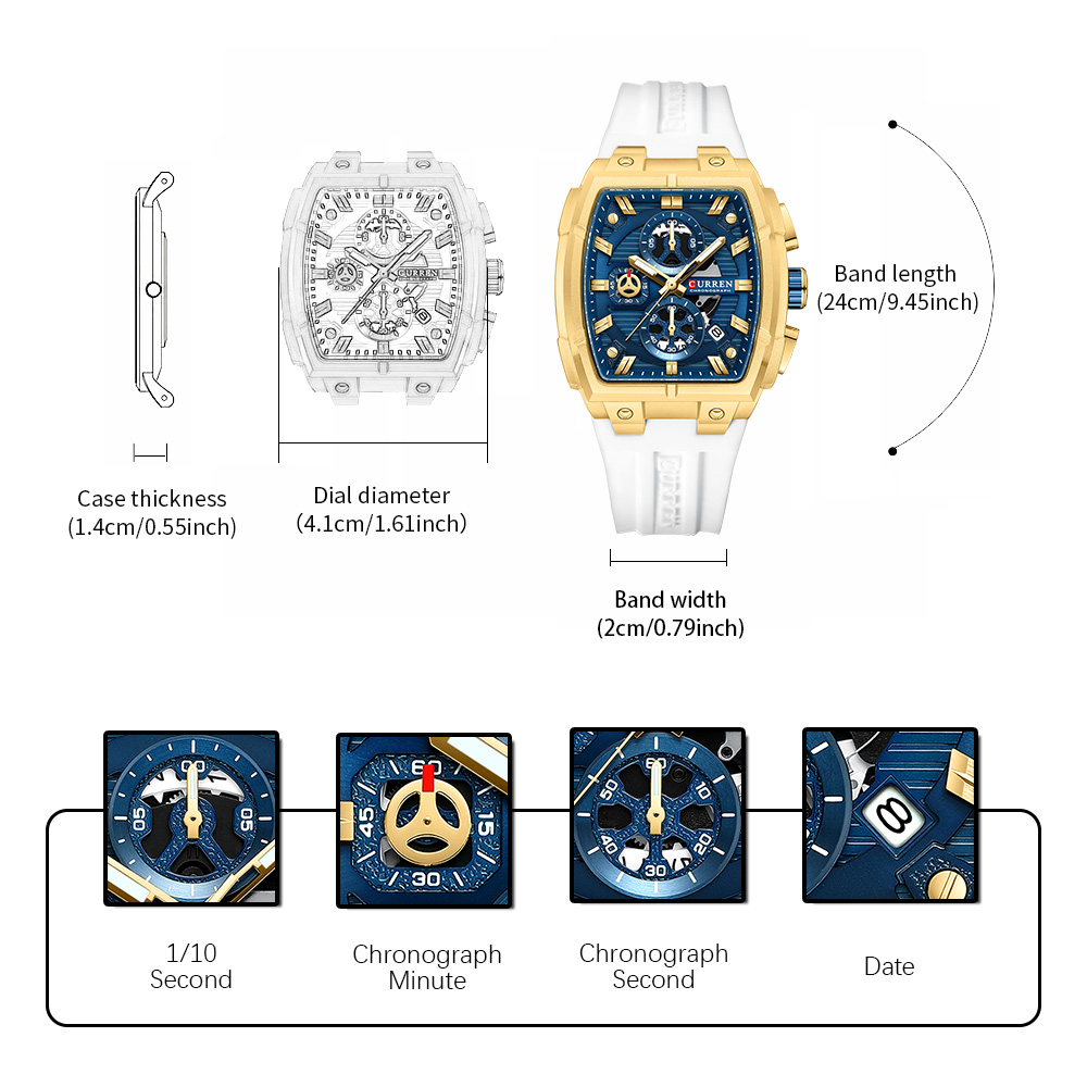 CURREN Luxury Vintage Watch fo - đánh giá và giá Vintage Fashion Mens