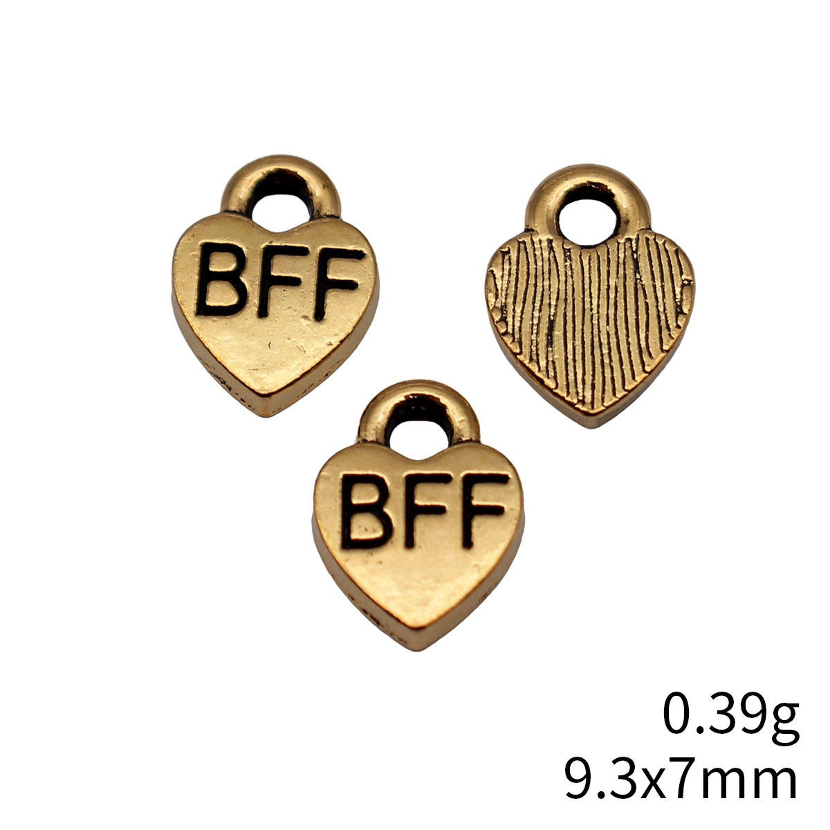 40pcs 9.3x7mm Antique Gold Col - đánh giá và giá Vintage Fashion Tags