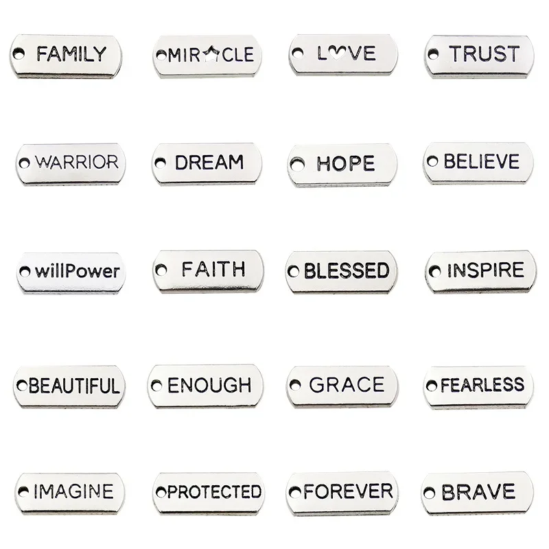 20PCS Mix Vintage Alloy Tags I - đánh giá và giá Vintage Fashion Tags