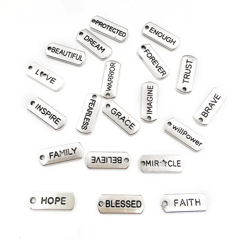 20PCS Mix Vintage Alloy Tags I - đánh giá và giá Vintage Fashion Tags