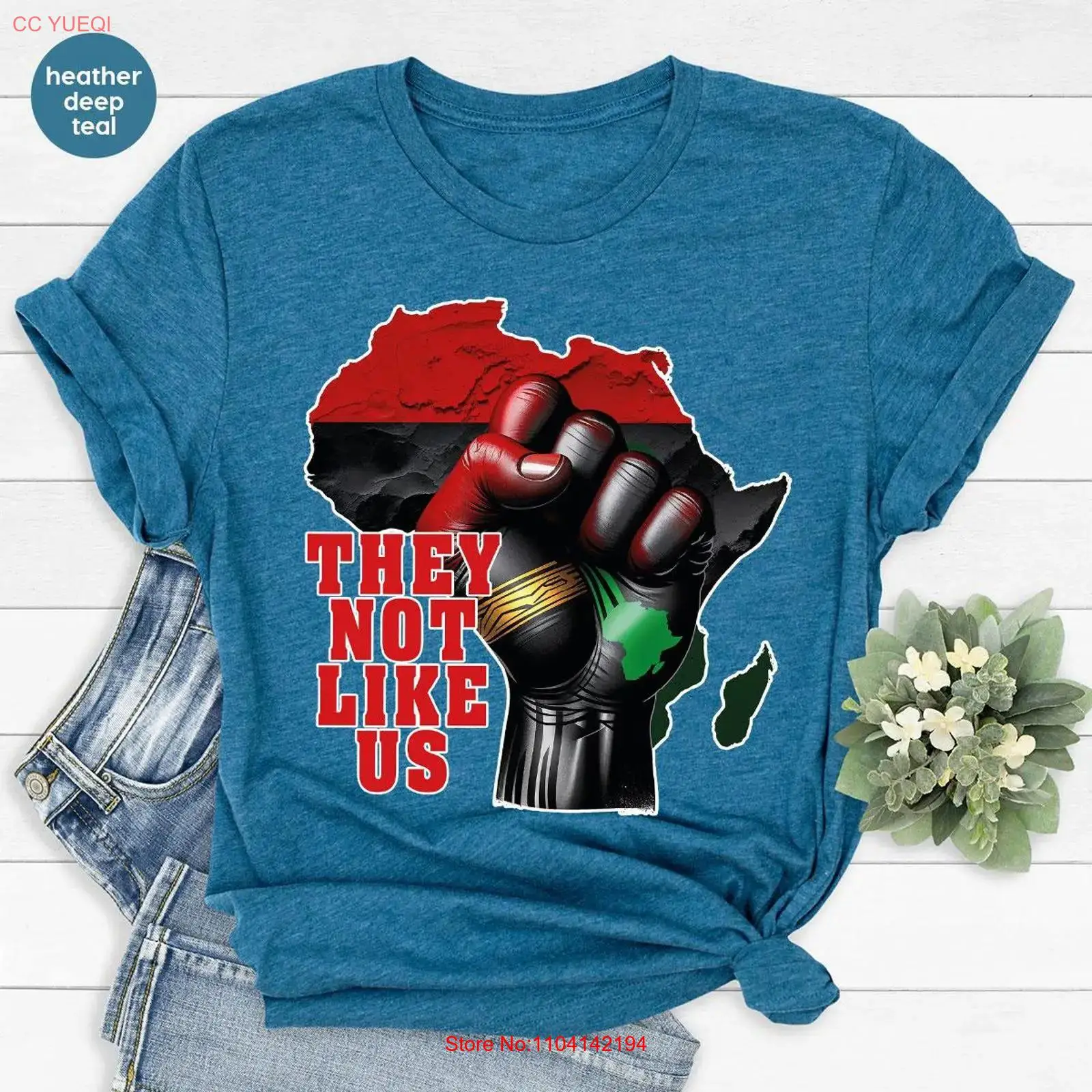 They Not Like Us T Shirt Afric - đánh giá và giá Vintage Fashion History
