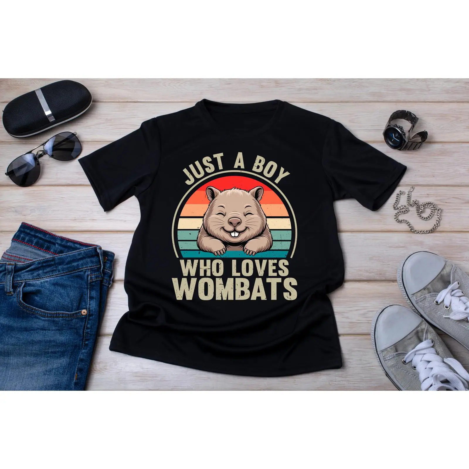 Wombat T Shirt Vintage Marsupi - đánh giá và giá Vintage Fashion Australia