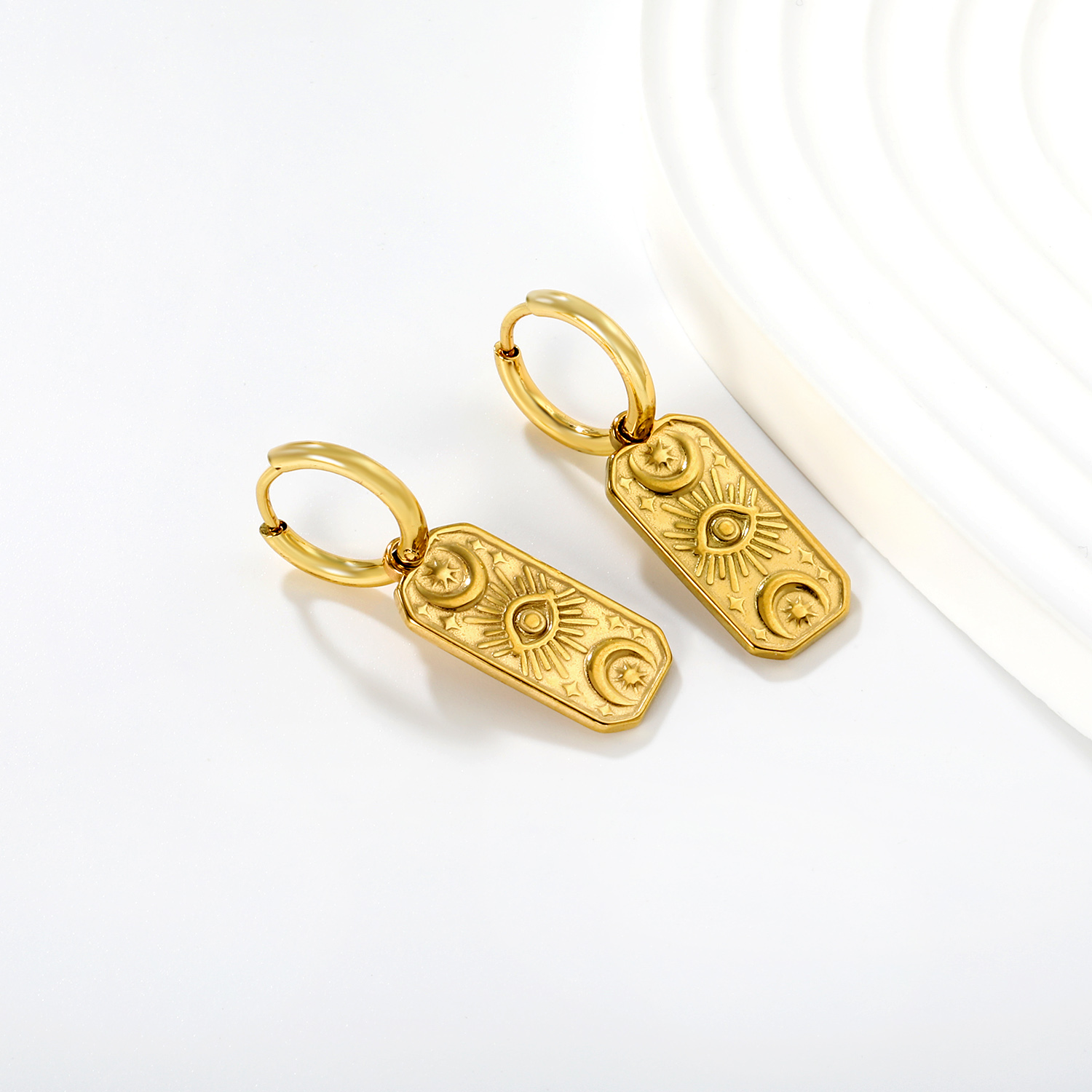 Wholesale 3 Pairs Stainless St - đánh giá và giá Vintage Fashion Tags