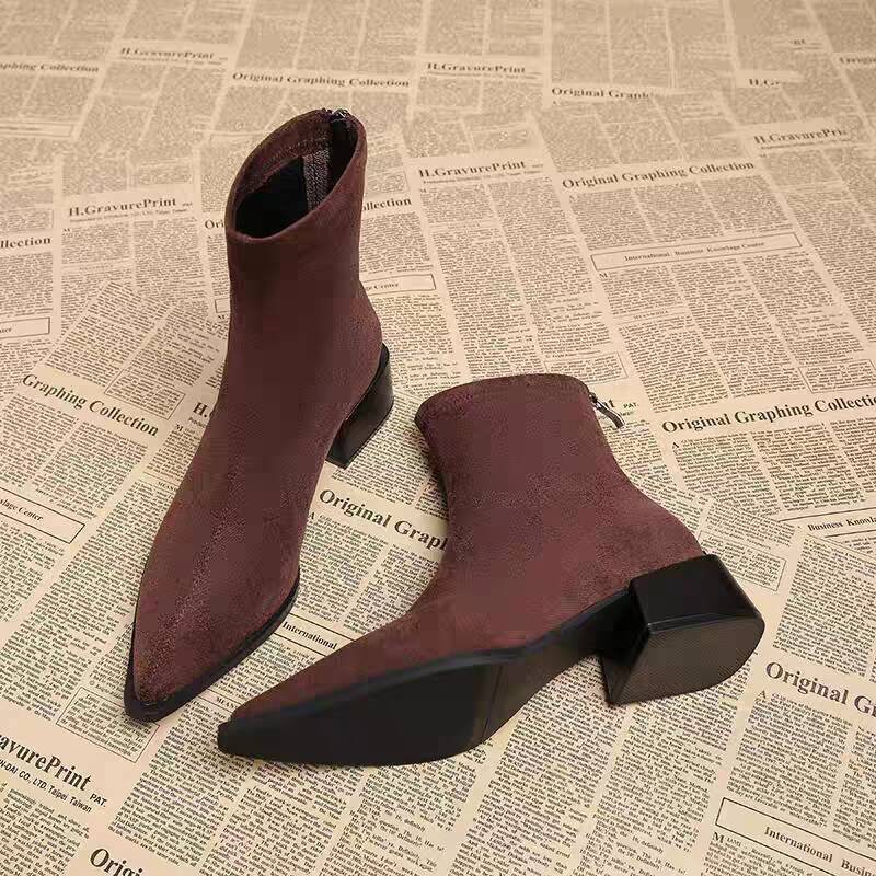 New Low Heel Women Mordern Ank - đánh giá và giá Vintage Fashion Designers