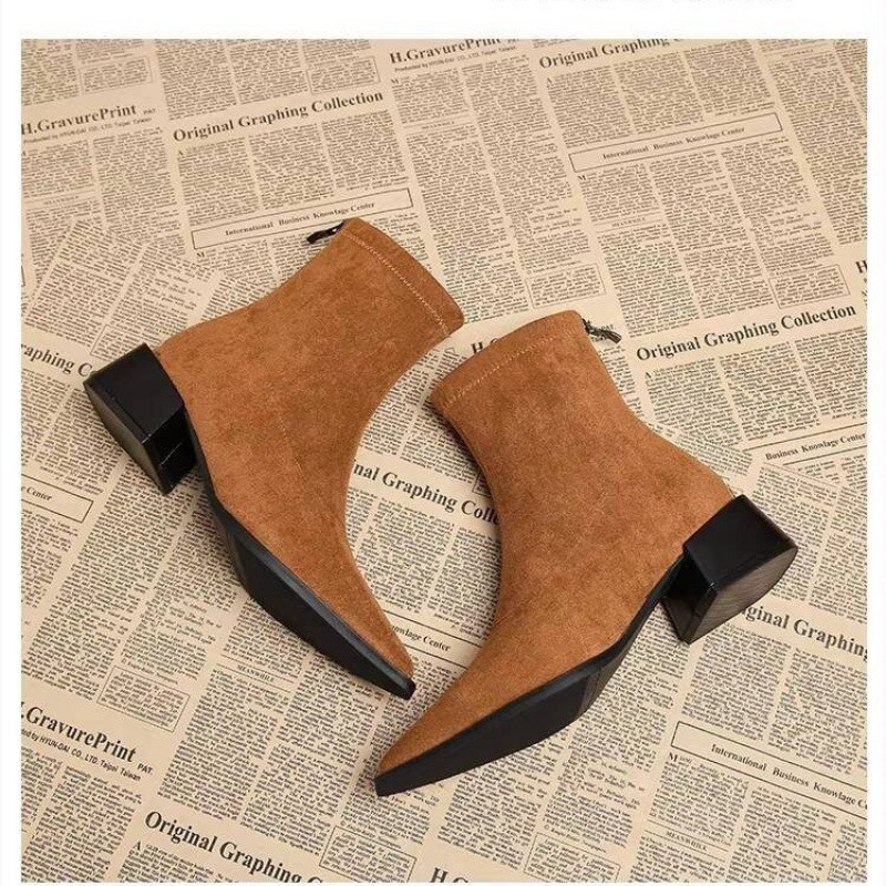 New Low Heel Women Mordern Ank - đánh giá và giá Vintage Fashion Designers