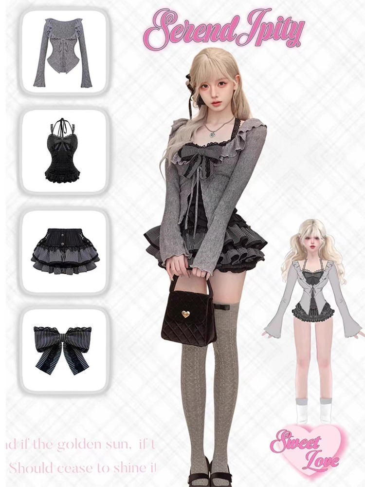Gothic Y2k Vintage Preppy Styl - đánh giá và giá Vintage Fashion Outfit
