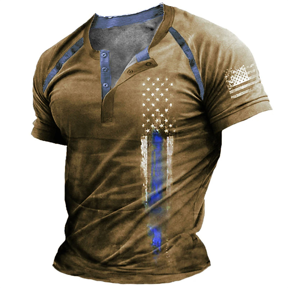 Funny 3D American Flag Print M - đánh giá và giá Vintage Fashion Mens