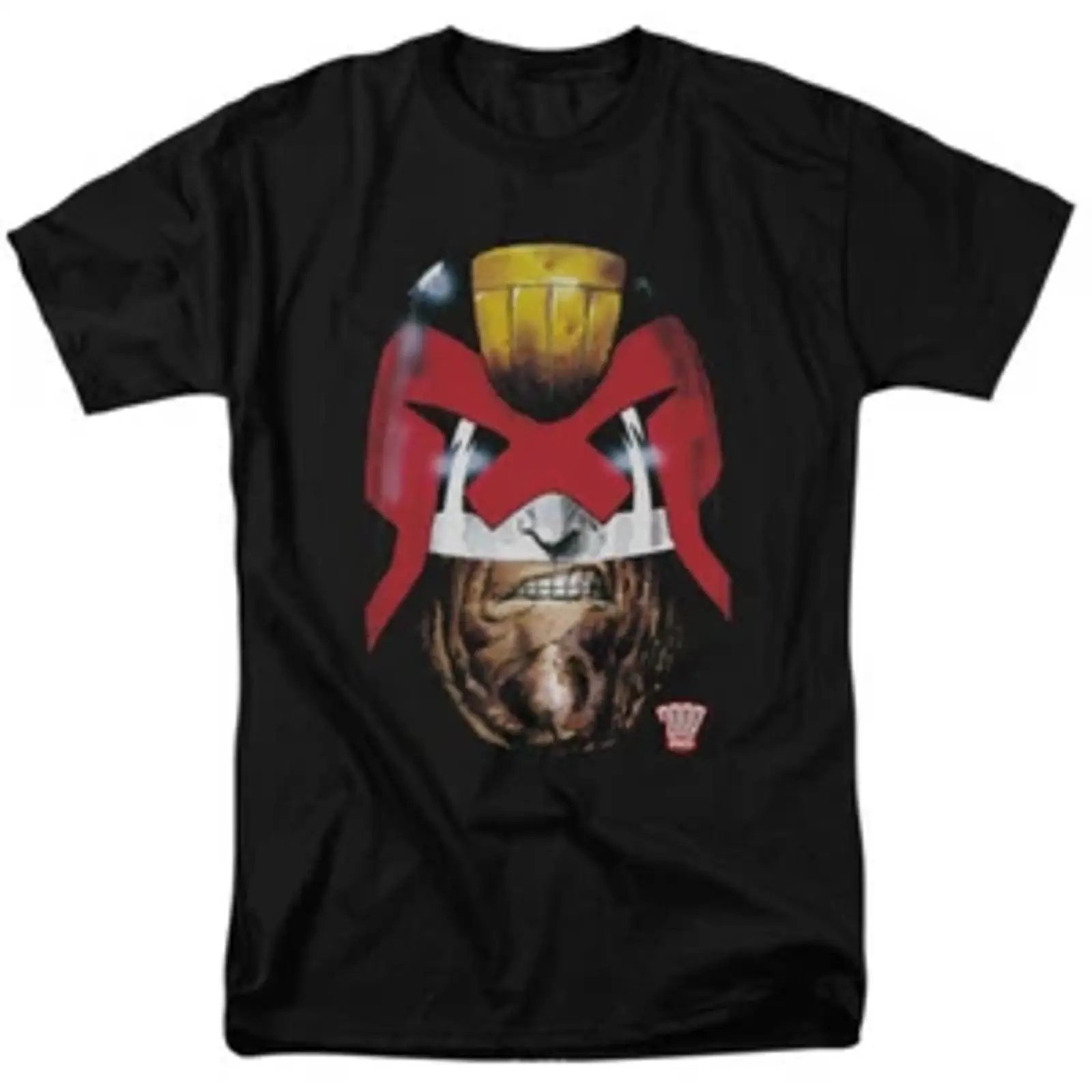 Judge Dredd Head Logo T Shirt  - đánh giá và giá Vintage Fashion Knitwear Book