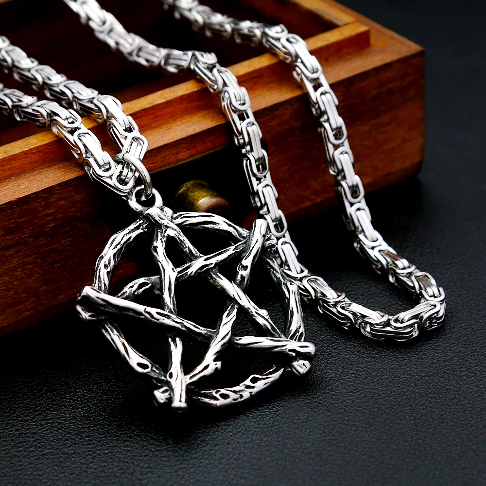 Vintage Gothic Twisted Branch  - đánh giá và giá Vintage Fashion Outfits Men