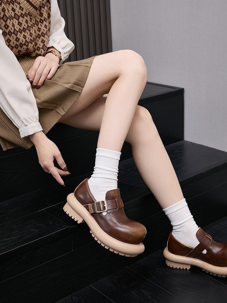 British Style Vintage Cowhide  - đánh giá và giá Vintage Fashion Mens