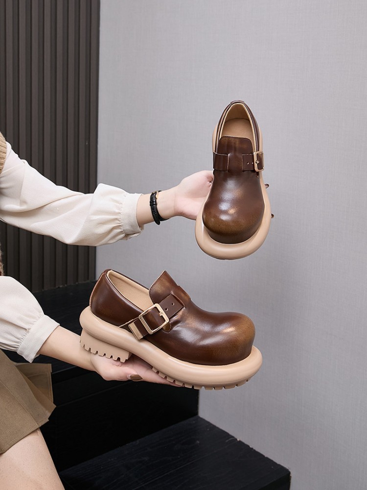 British Style Vintage Cowhide  - đánh giá và giá Vintage Fashion Mens