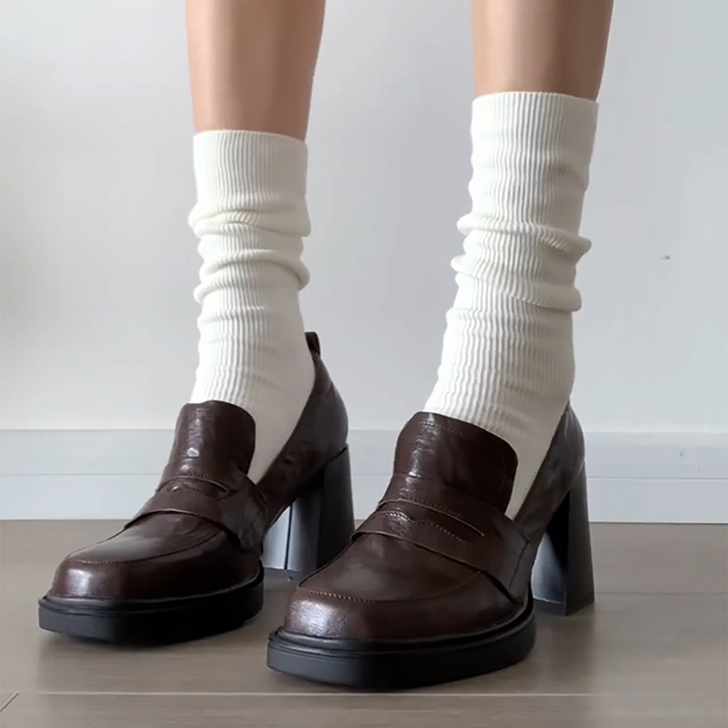 College Style Women Loafer Sho - đánh giá và giá Vintage Fashion Designers