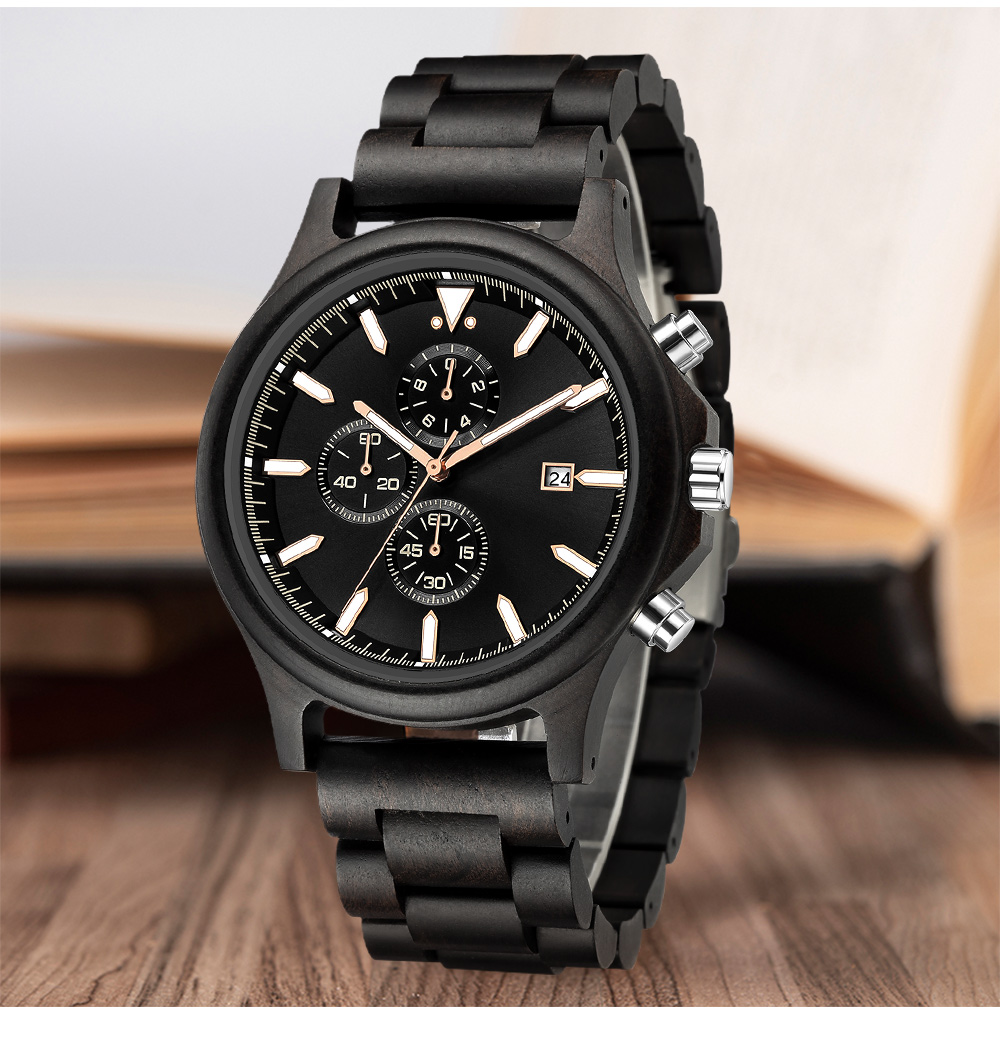 Wooden Watch for Men Fashion M - đánh giá và giá Vintage Fashion Complete