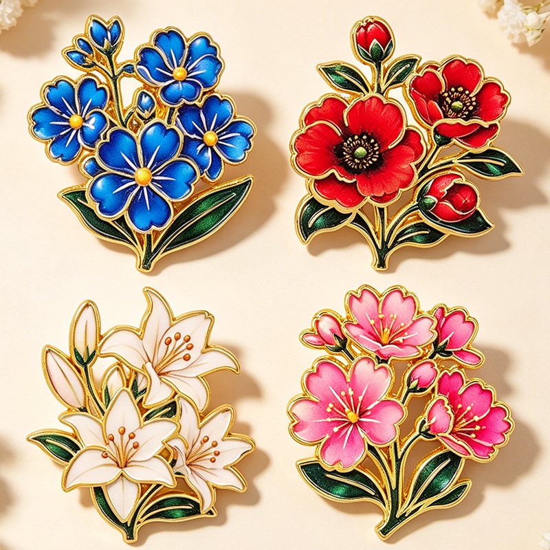 Cute Vintage Colorful Floral E - đánh giá và giá Vintage Fashion Designers