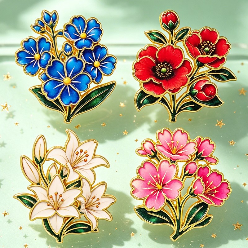 Cute Vintage Colorful Floral E - đánh giá và giá Vintage Fashion Designers