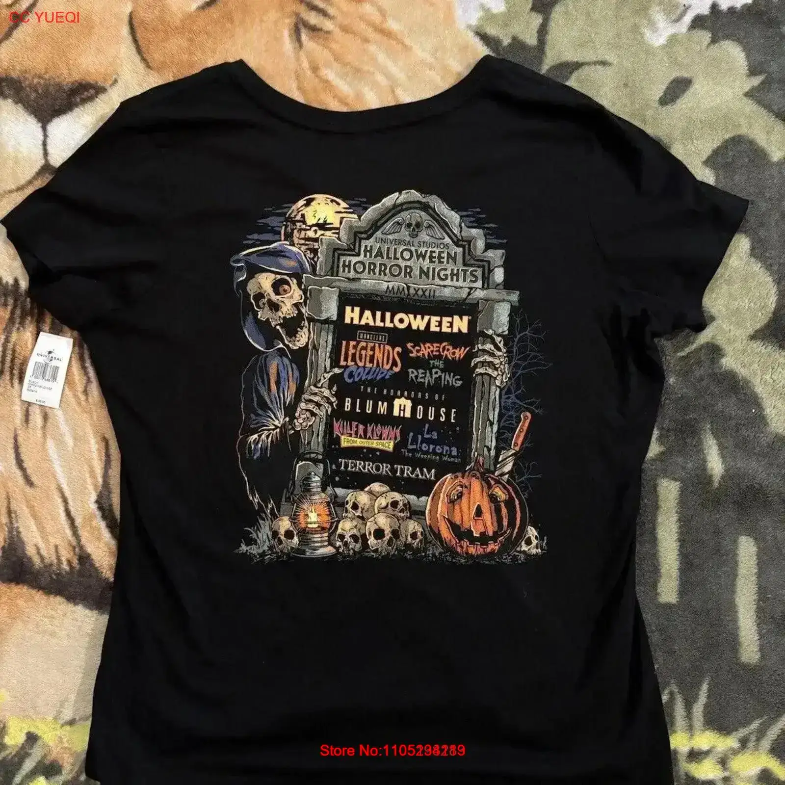 New Halloween Horror Nights T  - đánh giá và giá Vintage Fashion Tags