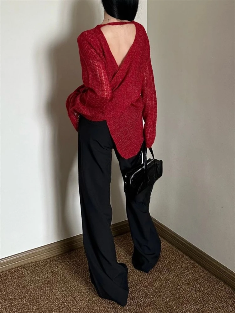 Y2K See-Through Knitted Women' - đánh giá và giá Vintage Y2K
