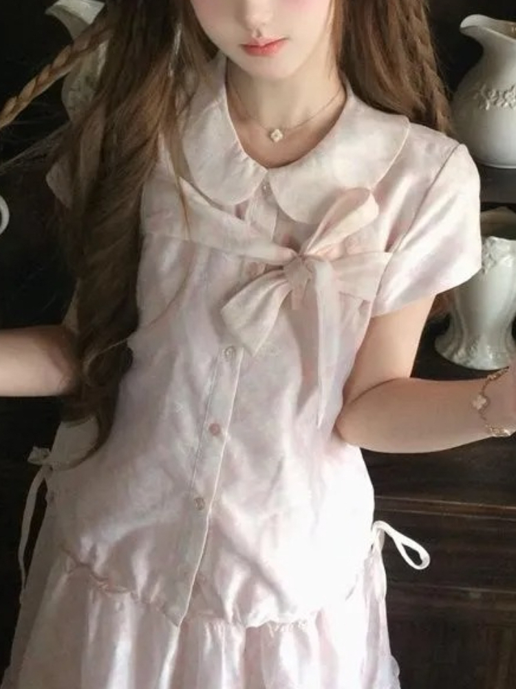 Japanese Vintage Sweet Bow Pet - đánh giá và giá Vintage Fashion Outfit